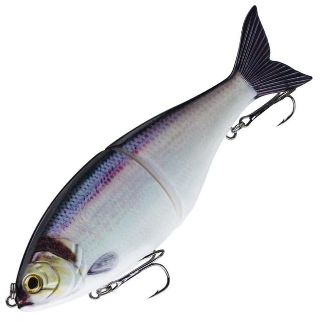 Daily Mix Store Glide Bait, S Shape Swimming Action Lure, Heavy 82g Design for Long Casting, Realistic Bionic Appearance for Bass Pike Musky, Durables Metal Hinge and Treble Hooks.