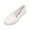 White, variant on Caqnni Women’s Leather Penny Loafers – Slip On Loafers Comfortable Casual Dressy Shoes for Office Work Dressy Shoes Flats Shoes (Black,40)