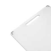 (3 pack) Mainstays Polypropylene Non-Slip Cutting Board, White, 8.5 in x 11 in