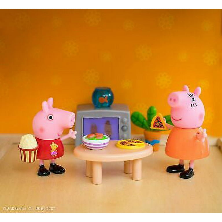 PEPPA PIG - Playset (Little Rooms) (Playdate Fun) - Walmart.com