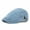 Light Blue, variant on Men Classic Denim Duckbill Peaked Ivy Cap Golf Driving Flat Cabbie Beret Hat