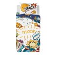 thumbnail image 1 of Gouchee Home Moon Space Twin Duvet Cover Set – 2pc Kids Bedding with Reversible Outer Space Design, 1 of 4
