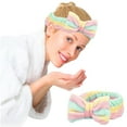 thumbnail image 2 of Gymayou Spa Headband for Washing Face Skincare Headband Microfiber Makeup Headbands for Women Yellow, 2 of 3