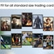 thumbnail image 5 of Fundas para cartas Kitoyz Black Toploaders, 1000 unidades, para cartas coleccionables, 5 of 7