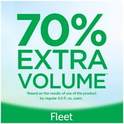 Fleet Extra Cleansing & Relief Enema 7.80 oz (Pack of 6)
