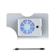thumbnail image 1 of Matsuzay Consola de juegos USB Ventilador de refrigeración 3000 RPM Disipación de calor Enfriador externo Estación base Radiador Reemplazo de parte Videojuegos y accesorios blanco, 1 of 6