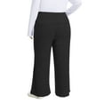 thumbnail image 7 of LANREMON Womens Plus Size Ribbed Loose Wide Leg Pants with Pockets Casual Lounge Pants High Waisted Palazzo Trousers, 7 of 7