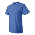 thumbnail image 2 of Couver HD Cotton Short Sleeve T-Shirt , Royal , 2X-Large, 2 of 4