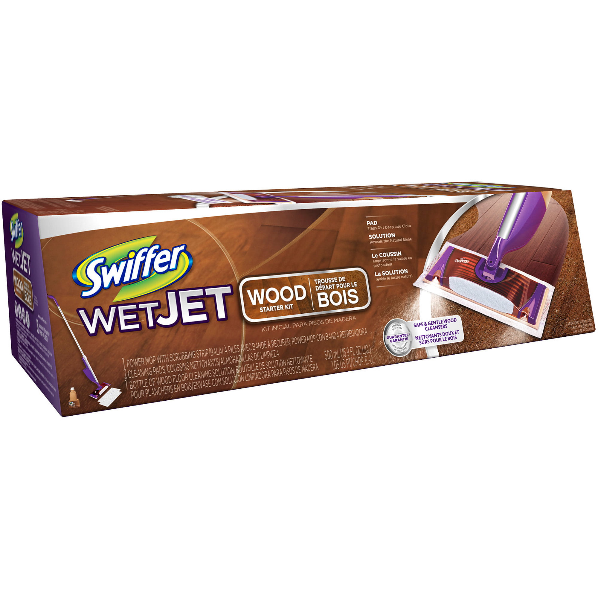 Swiffer Wet Jet Wood Starter Kit - Walmart.com - 