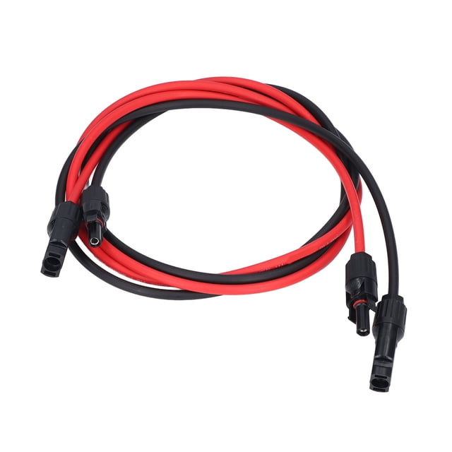 Solar Extension Cable Solar Wire Solar Extension Cord Solar Panel Extension Cord Photovoltaic Wire Solar Extension Cable Photovoltaic Cord Wire PPO Waterproof For Power