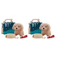 thumbnail image 4 of Ounissouiy Juguete para niños Peluche lindo y tierno Golden Retriever Peluche Golden Retriever Juguete Peluches Paquete 1 paquete 1 2piezas, 4 of 6