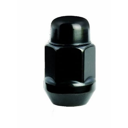 Gorilla Automotive 91187BCB Acorn Bulge Black Chrome Lug Nuts (1/2" Thread Size)