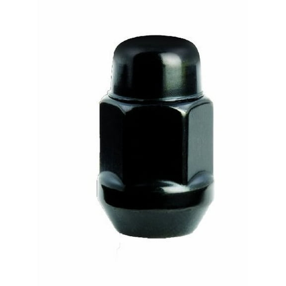Gorilla Automotive 91187BCB Acorn Bulge Black Chrome Lug Nuts (1/2" Thread Size)