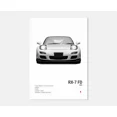 thumbnail image 3 of Póster de coche deportivo de lujo japonés en blanco y negro pop, R34 Gtr 240sx, impresión en lienzo para pared, decoración de garaje y habitación, 3 of 5