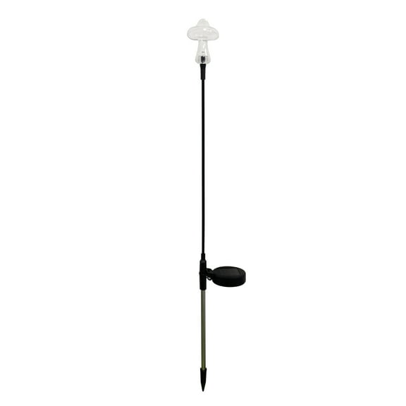 Mainstays Solar Powered Color Changing LED Mushroom Acrylic Stake Light
