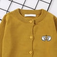 thumbnail image 4 of Gibobby Sweater Toddler Kids Baby Sweater Cardigan Fall Winter Sweater Long Sleeve Cardigan for 0-12 Months 2t 3t 4t Girls Boys(5-6 Years,Yellow), 4 of 4