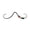 Black Style 2, variant on Body Jewelry Mustache Septum Ring Piercing Jewelry Mustache Nose Ring-Silver-1.2mm-Style 1