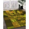 thumbnail image 3 of Ahgly Company Machine Washable Indoor Round Transitional Bakers Brown Area Rugs, 8' Round, 3 of 7