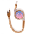 thumbnail image 1 of Hitched Flamingo par Cable de carga telescópico múltiples USB tres en uno, 1 of 3