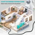 thumbnail image 6 of Loheer Steam Cleaner, Pressurized Handheld Steam Cleaner for Home with 2pcs Accessories, Multi-Surface & Powerful Home Use Steamer for Cleaning, Car, Bathroom, Shower, Window, Grime, Grease, 6 of 6