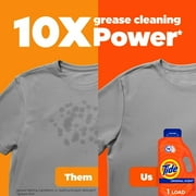 Tide Ultra Concentrated Laundry Detergent and Washing Soap, Travel Size, 1.31 fl oz