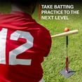thumbnail image 7 of Rukket Baseball & Softball Batting Tee, Portable & Heavy Duty Practice Tees for Indoor & Outdoor, Adjustable with Carry Bag, 7 of 7