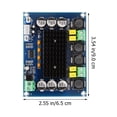 thumbnail image 2 of Pawsdot Subwoofer Amplifier Board Metal DIY Users Car Audio 1Pcs, 2 of 5