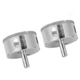 thumbnail image 3 of 2Pcs Diamond Drill Bit Round Shank Hole Opener Saw for Glass Marble Ceramic Tiles 60mm, 3 of 4