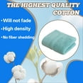 thumbnail image 5 of AUQ Wash Gags for Body,Compact Absorbent Cotton Loop Wash Cloths for Your Face,Reinforced Edge Stitching Hand Towels,Green,29.53*13.78*0.39in, 5 of 7