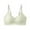 Green, variant on Lenpel Seamless Bras for Women No Underwire Lightly Padded Full Coverage Lift up Bralettes Soft Comfortable T Shirt Bras
