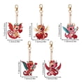thumbnail image 2 of DIY Diamond Art Key Rings Llavero de forma especial Suministros Regalo de dibujos animados para niños, 2 of 9