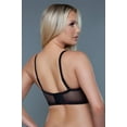 thumbnail image 2 of BeWicked 2217-FUS-36DD V-Neck Bralette Bra, Fuchsia - Size 36DD, 2 of 6