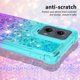thumbnail image 3 of Funda para Motorola Edge 2024 5G Transparente con Brillos Carcasa Protectora Antigolpes con Glitter Brillante, 3 of 5