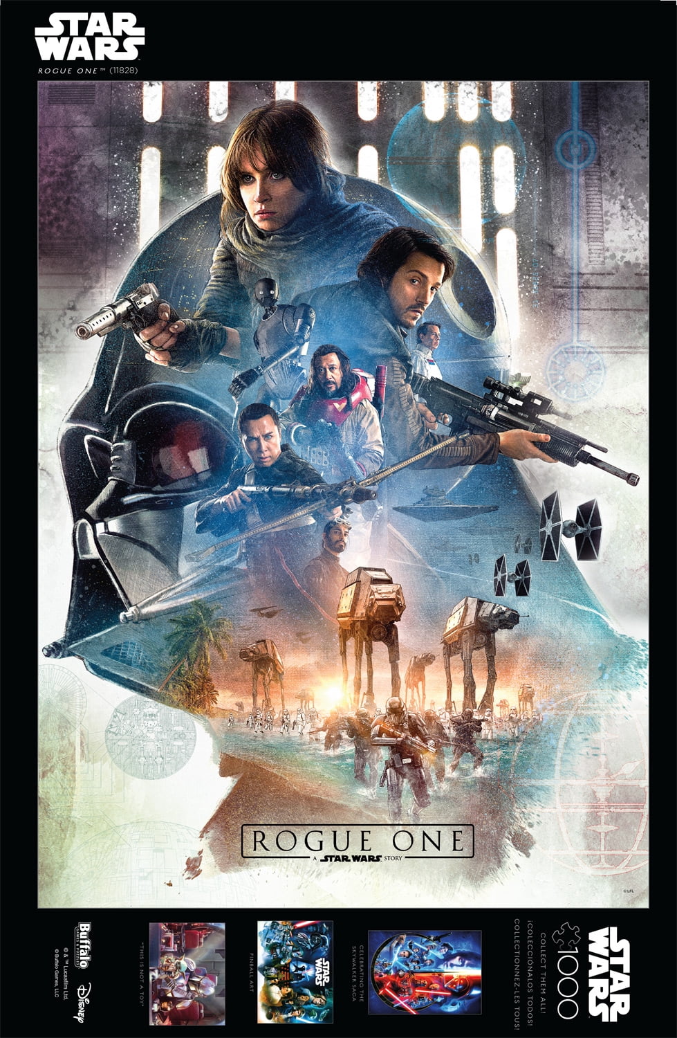 Buffalo Games 1000-Piece Star Wars - Rogue One Interlocking Jigsaw Puzzle