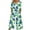 #070-Green, variant on TaTaai Spring V-Neck Jumpsuit for Women Short Sleeve Back Zipper with Side Pockets Printed Casual Loose Fit One Piece Pants for Daily Vacation Gift