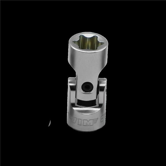 VIM Tools VIMUJETS412 E12 Torx Stubby Universal Joint Socket - 0.25 in. Drive
