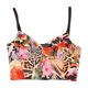 thumbnail image 1 of GUESS Womens Blossom Bustier Blouse, multi, 4, 1 of 2