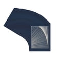 thumbnail image 3 of Navy Suede Picture Frame Mat for 24x36 Frames - Fits 8x10 Photos - 50 Mats, 3 of 7
