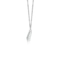 thumbnail image 2 of ANGARA Natural Graduating Diamond Curved Necklace in 14K White Gold for Women (Size-4.1mm| Color-K| Clarity-I3) | April Birthstone, Anniversary, Jewelry Gift for Women | Natural Diamond Necklace, 2 of 8