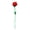 Red, variant on YIFAEUX 85cm/100cm Imitation Rose Realistic Soft Plush Flower Healing Decompressing Safe Never Withering Bouquet Home Decor