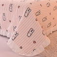 thumbnail image 4 of Winter Luxury Plush Bed Sheet Set Home Textile Double Bedspread Pillowcase 3pcs Bedding Set Multifunctional Blanket Bed Linens, 4 of 7