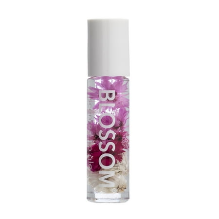 Liquid Strawberry Lip Gloss - Blossom Roll-On Lip Gloss, Strawberry, 0.2 Fl Oz
