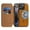 Brown, variant on Dteck for iPhone 16 Pro Max Case Wallet with Card Holder, Compatible with MagSafe, PU Leather Flip Folio with RFID Blocking Stand Shockproof Phone Cover 6.9 Inch 2024,Black