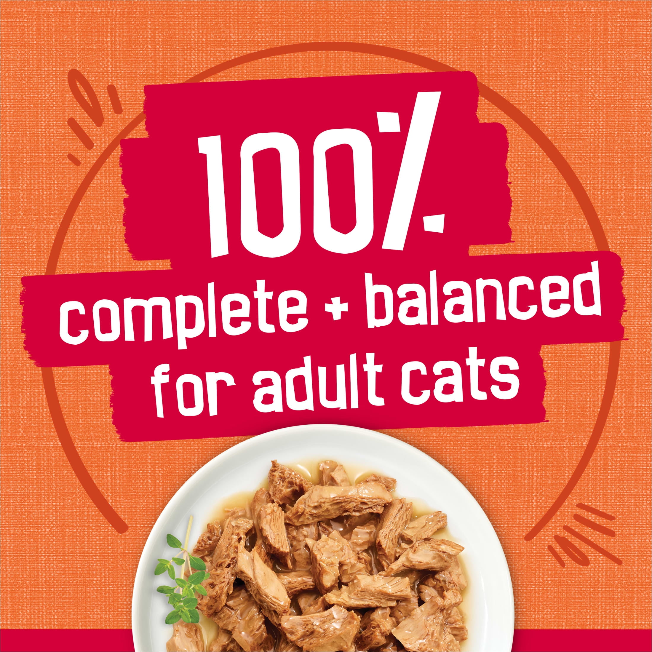 Purina Friskies Prime Filets, Chicken and Tuna Dinner in Gravy, Wet Cat Food, 5.5 oz Can