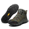 thumbnail image 2 of Botas de senderismo NORTIV 8 Paladin impermeables para hombre, color verde militar, 2 of 7