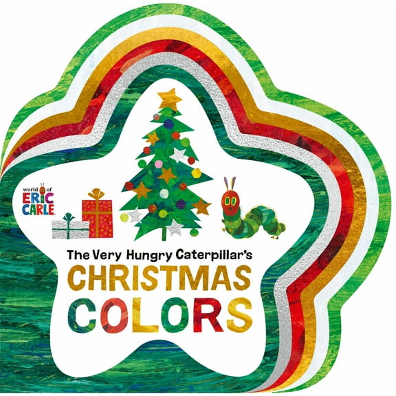 The Very Hungry Caterpillar's Christmas Colors (Board Book)