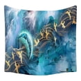 thumbnail image 1 of Tapestry Crane Landscape Wall, 150 x 150 cm, microtela de fibra, 1 of 2