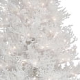 thumbnail image 3 of National Tree Company 9 ft. Pre-Lit Artificial Sea Coral Christmas Tree, White, 1250 Warm White LED Lights, Includes Stand, 3 of 8