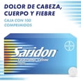 thumbnail image 2 of Saridon alivio del dolor de cabeza, caja con 1 tabletas, Paracetamol 5 mg, 2 of 4