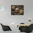 thumbnail image 3 of HFDF Baseball Wall Art Rustic Motivational Baseball Sports Pictures Wall Decor Baseball Poster Inspirational Quotes Canvas Painting Prints Modern Artwork Home Decor for Office Gym 20x16inch Framed, 3 of 6